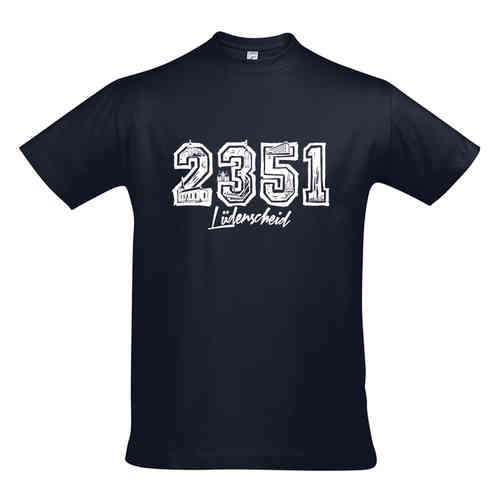 T-Shirt Herren navy 2351 Lüdenscheid  [Einzelstücke Gr.S, 4XL]