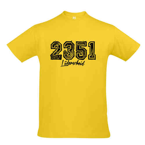 T-Shirt Herren gelb 2351 Lüdenscheid