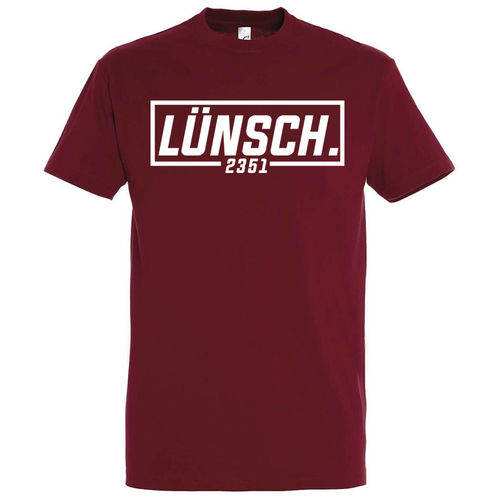 T-Shirt Herren Cili rot LÜNSCH.2351 Logo