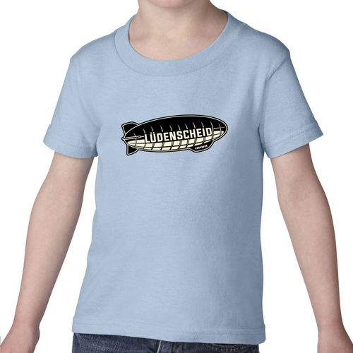 Kinder T-Shirt - Lüdenscheid Zeppelin blau