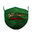 Maske Sauerländer Weihnachten grün (ausverkauft)